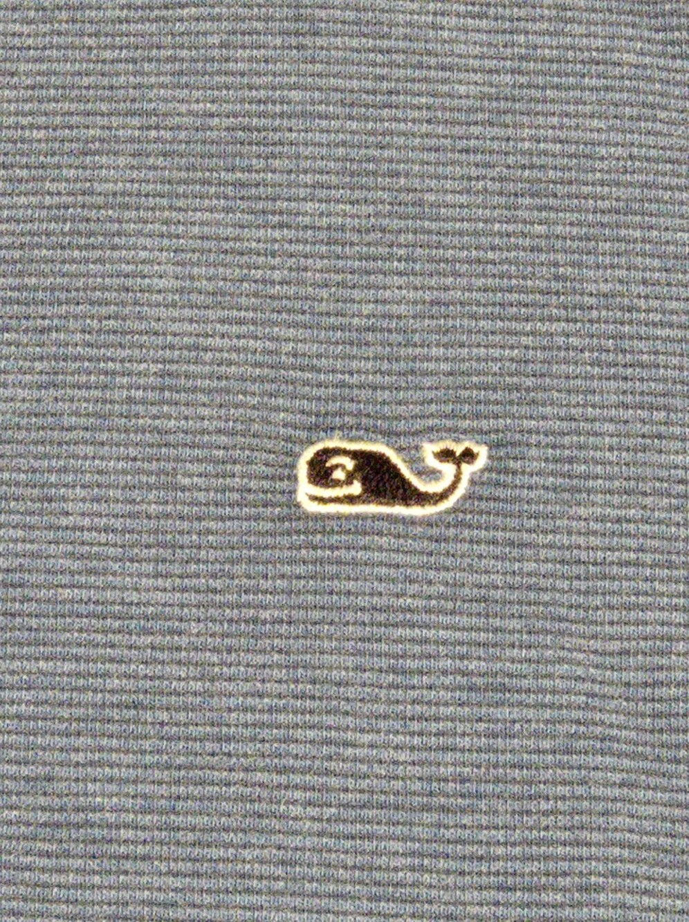 Vineyard Vines Blue Quarter Zip Sweater.  100% Cotton. Men’s Size XL